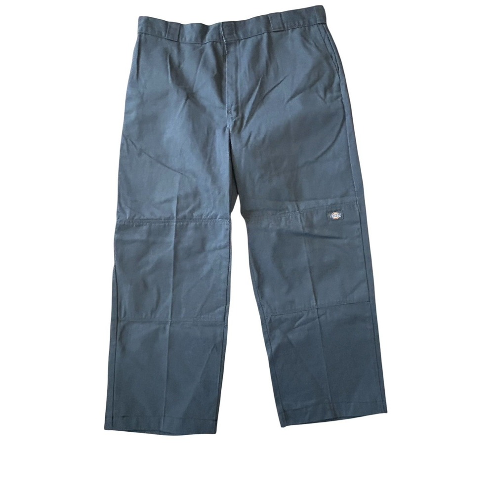 Dickies Double Knee Work Pants Charcoal Gray Relaxed Fit Mens Sz 38x30